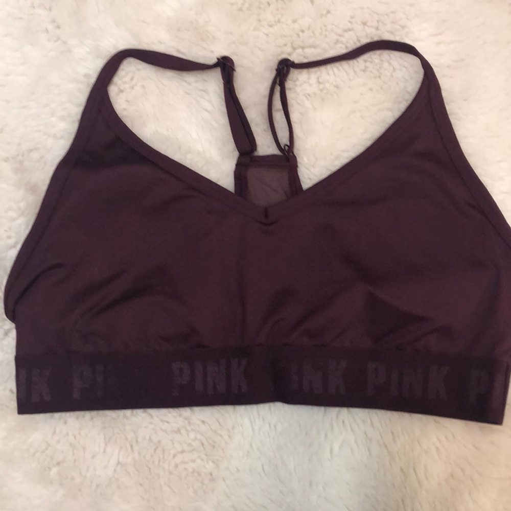 PINK ULTIMATE LIGHTLY LINED SPORTS BRA